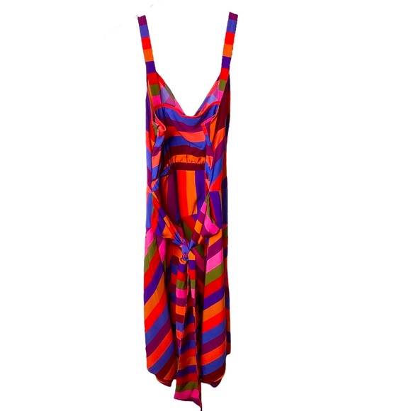 A New Day Colorful Stripped Dress Sz M - Picture 4 of 4